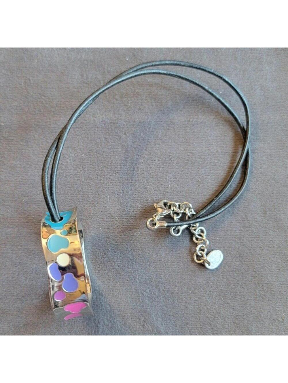 Corlorful Swatch Necklace